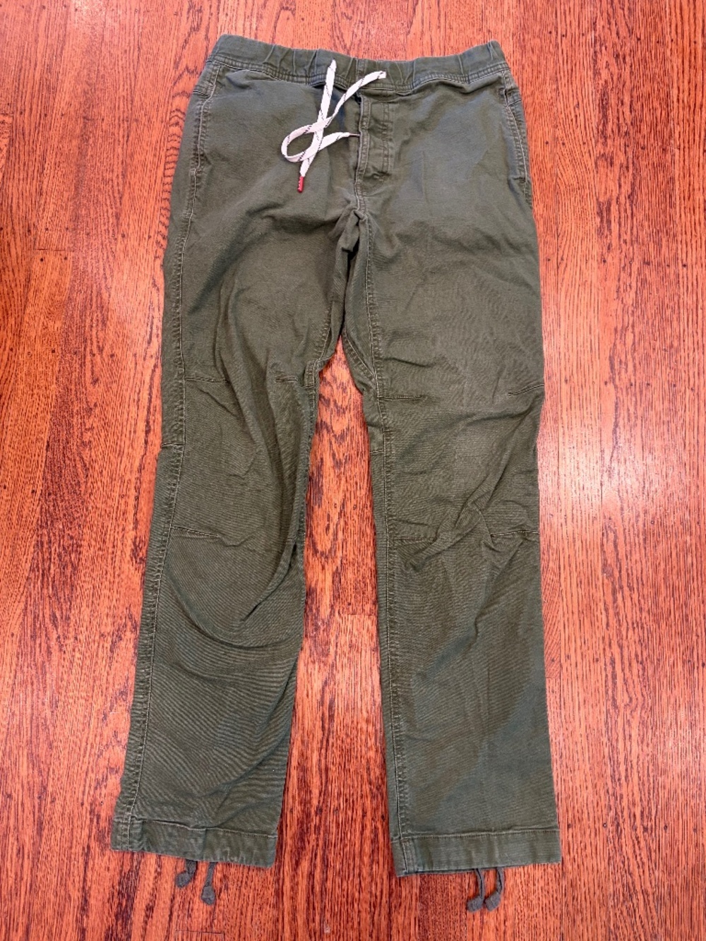 Topo Designs Dirt Pants Classic Men's Medium Green Organic Cotton Garment Dyed